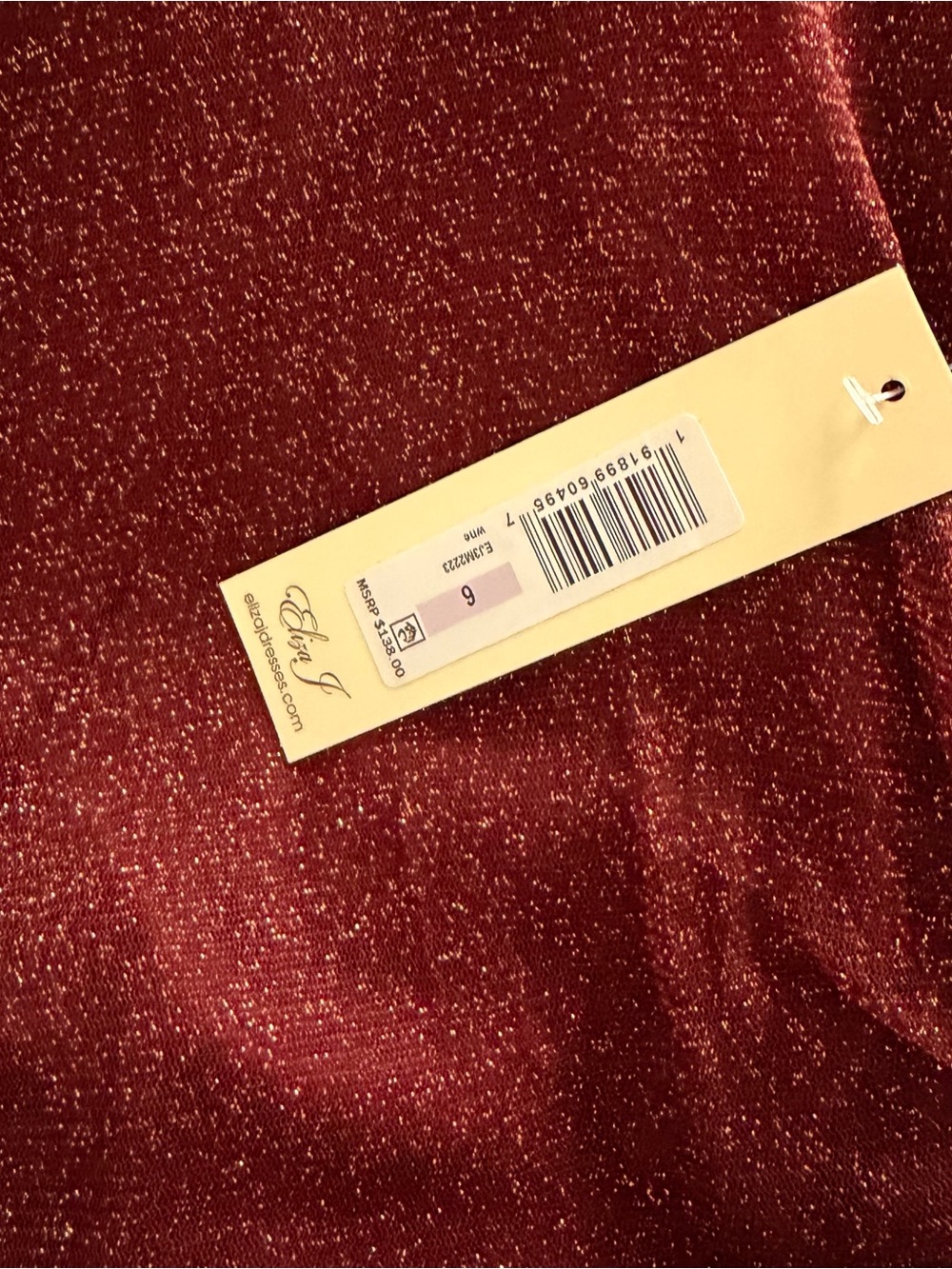 ELIZA J Ruched Shimmer Bodycon - Picture 11 of 12